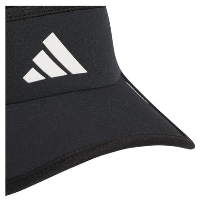 Menâ€™s Superlite 3 Visor Black and White Mens Apparel ADIDAS
