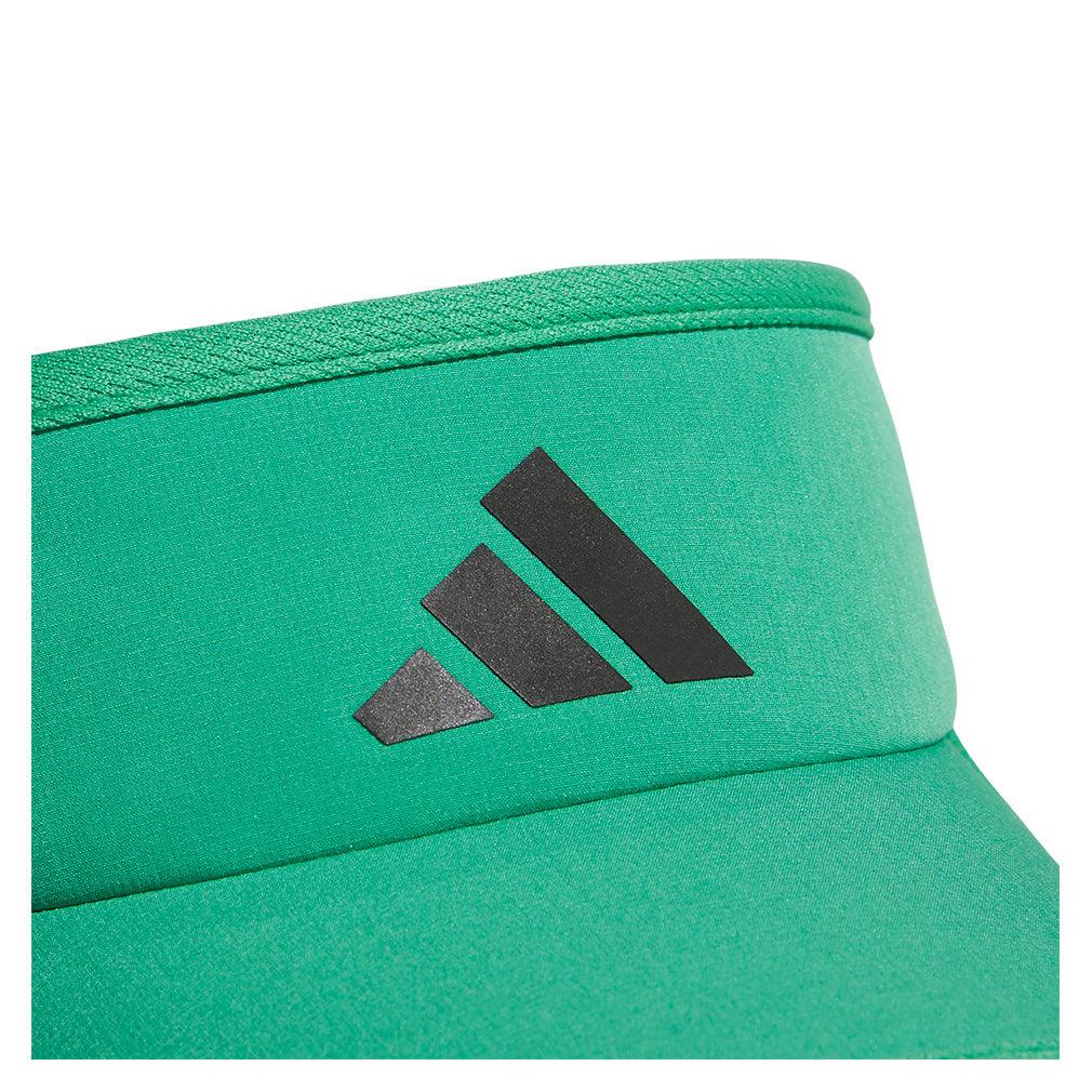 Men`s Superlite 3 Visor Semi Court Green and Black CAPS AND VISORS ADIDAS