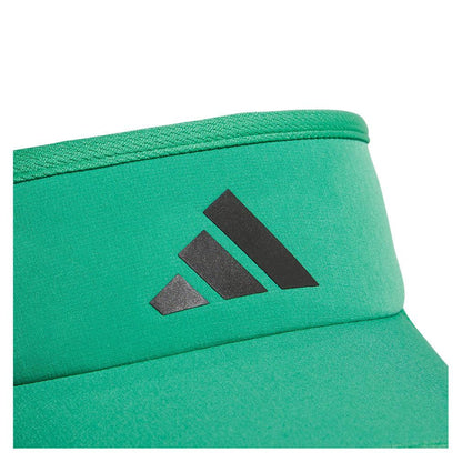 Men`s Superlite 3 Visor Semi Court Green and Black CAPS AND VISORS ADIDAS
