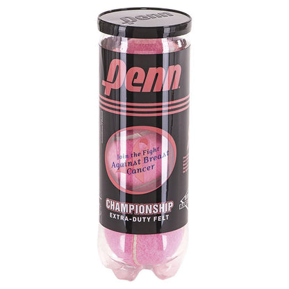 Championship Pink Tennis Ball Case TENNIS BALLS PENN