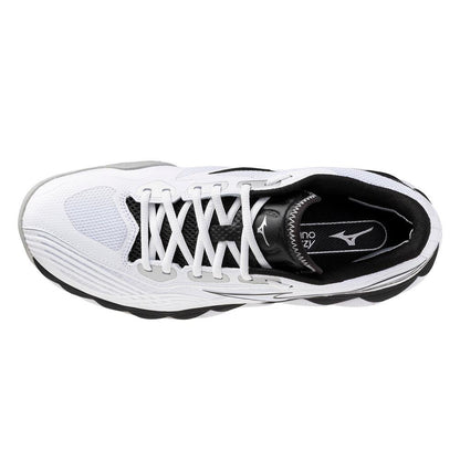 Men`s Wave Enforce Tour 2 Tennis Shoes White and Black MIZUNO