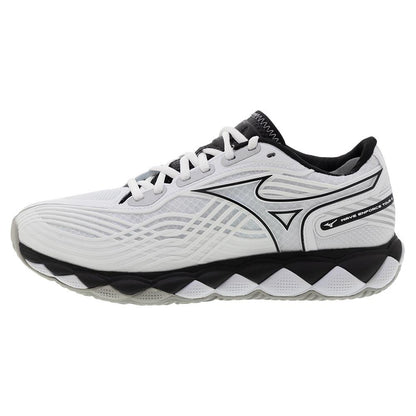 Men`s Wave Enforce Tour 2 Tennis Shoes White and Black MIZUNO