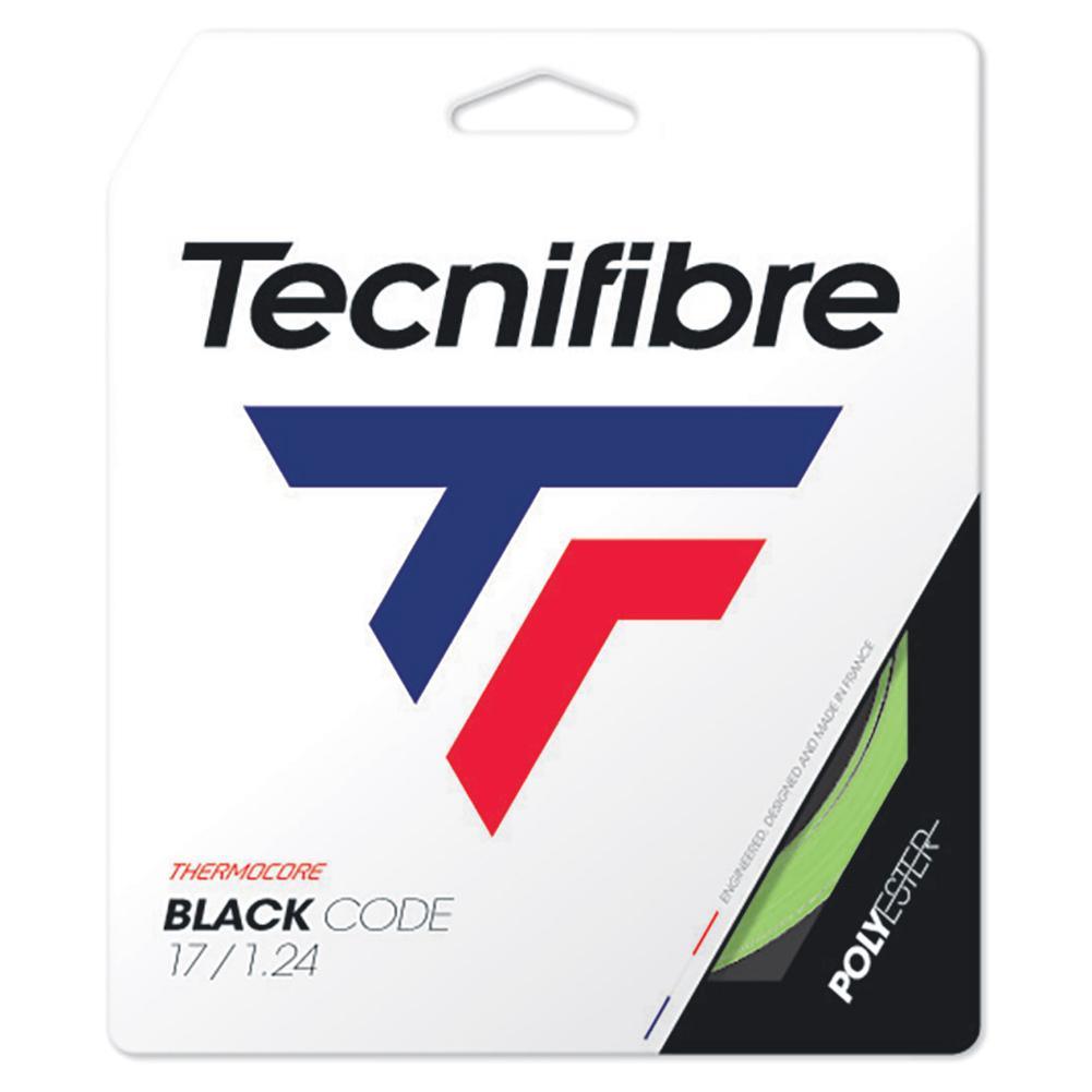 Black Code Tennis String Lime Strings TECNIFIBRE 16