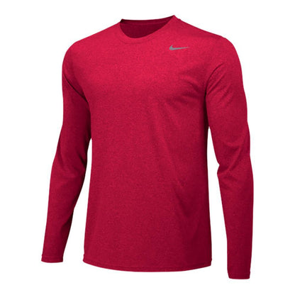Boys' Legend Long Sleeve Training Top Training NIKE Red XS