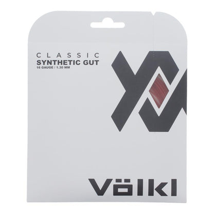 Classic Synthetic Gut Tennis String Strings VOLKL Red 16