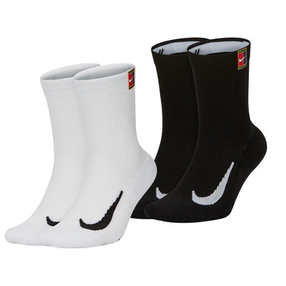 Court Multiplier Max Crew Tennis Socks (2 Pairs) Womens Apparel NIKE