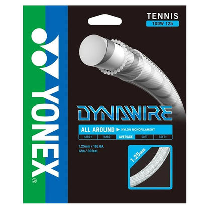 Dynawire Synthetic Gut Tennis String Strings YONEX White 16