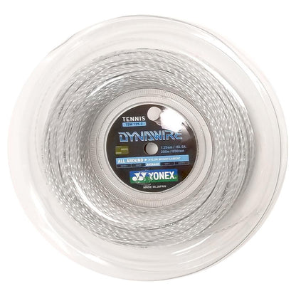 Dynawire Tennis String Reel Strings YONEX White 16L
