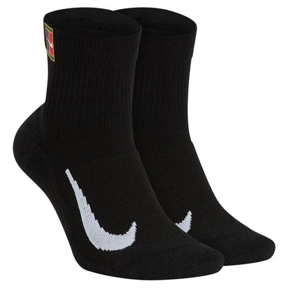 Court Multiplier Max Ankle Tennis Socks Womens Apparel NIKE Black S