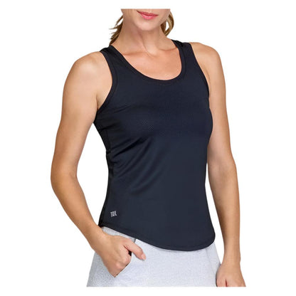 Women's Mia Tennis Tank Womens Apparel TAIL Black XS