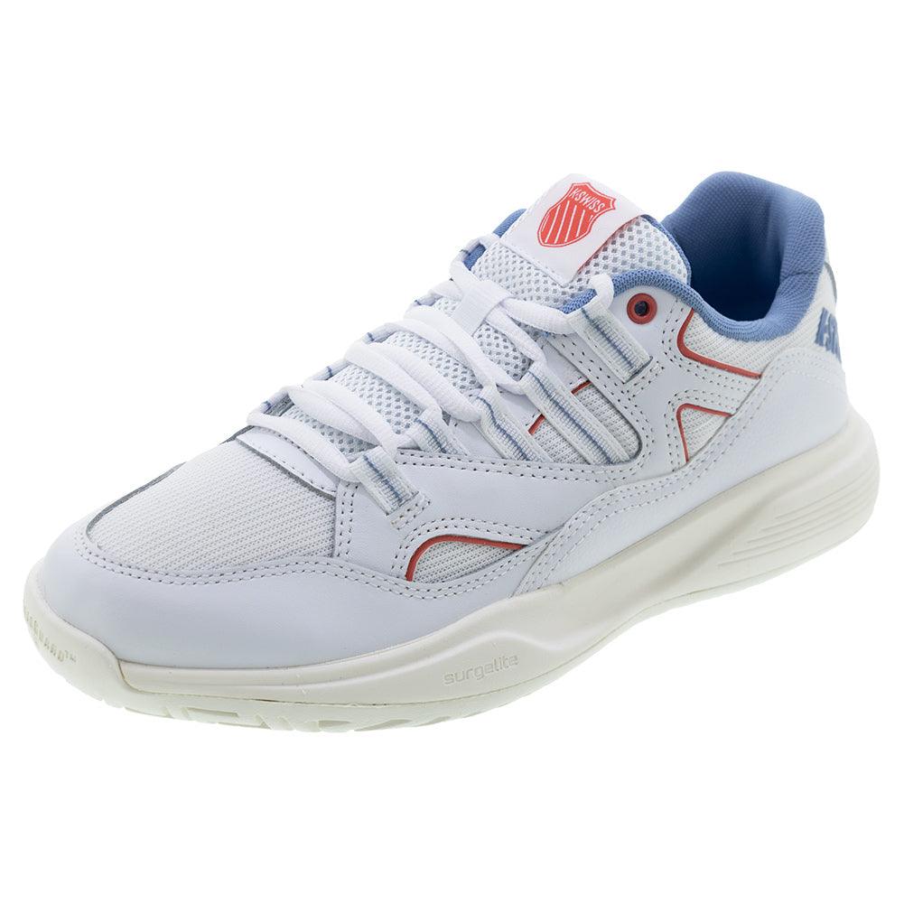 Women`s Tura Team Pickleball Shoes White and Faded Denim K-SWISS 5 White