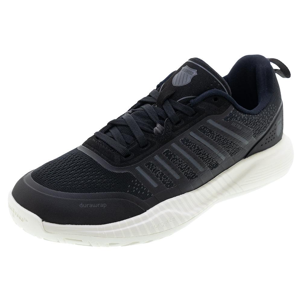 Women`s Ultra Court Pickleball Shoes Black and Snow White K-SWISS 5 Black