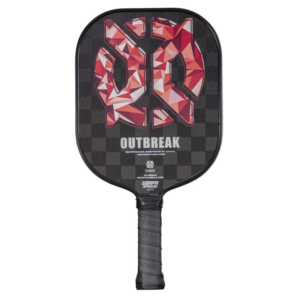 Outbreak Graphite Pickleball Paddle Pickleball Paddles ONIX Red