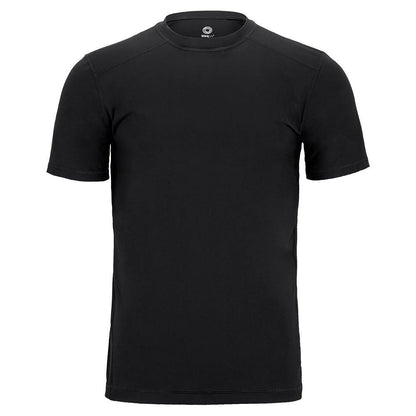Men's Short Sleeve Tennis Crew Training BLOQUV BLACK S