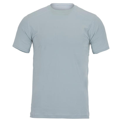 Men's Short Sleeve Tennis Crew Training BLOQUV SOFT_GRAY S