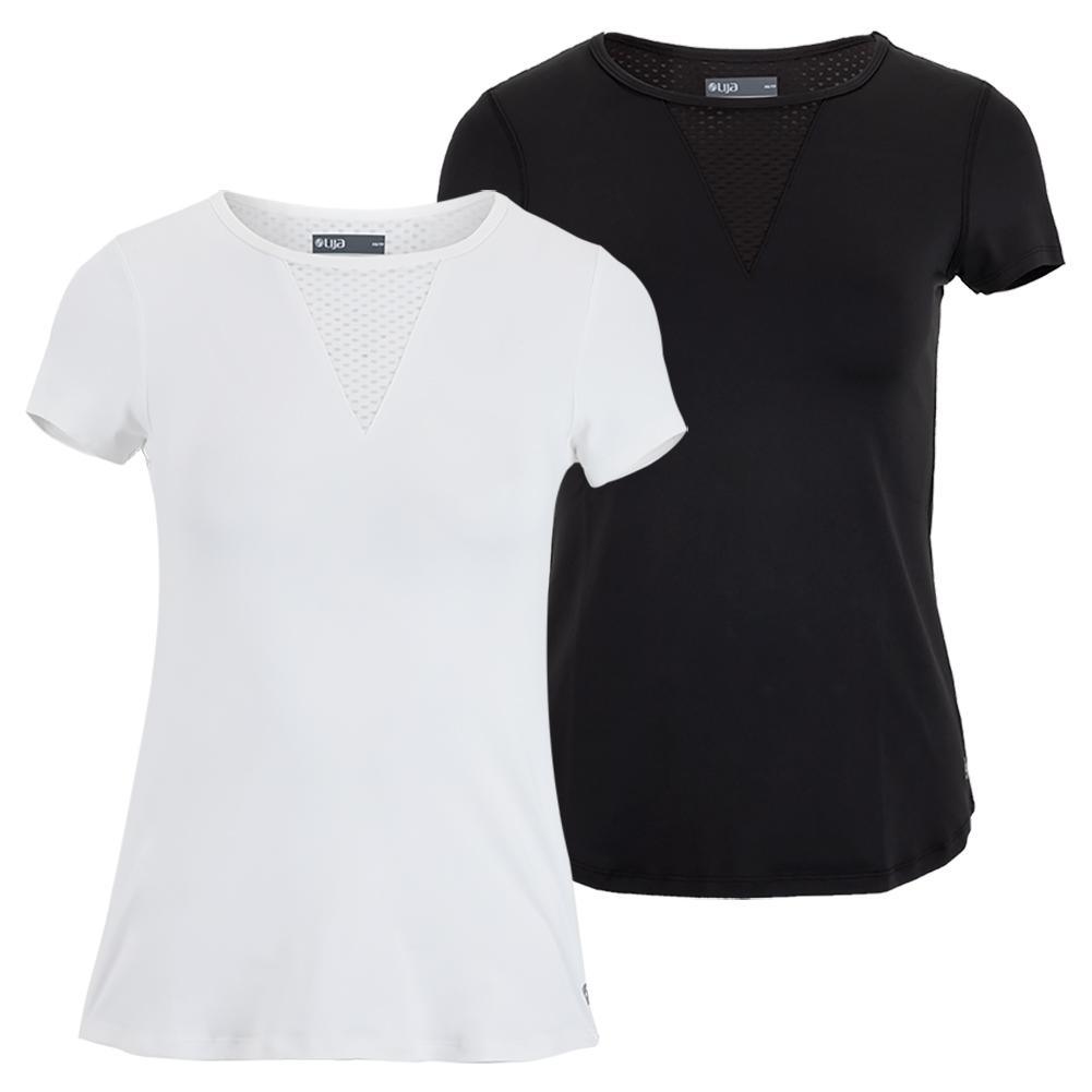 Women's Deep V Tennis Top Womens Apparel LIJA