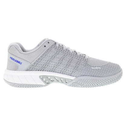 Women's Express Light Wide Pickleball Shoes Highrise and White Womens Shoes K-SWISS