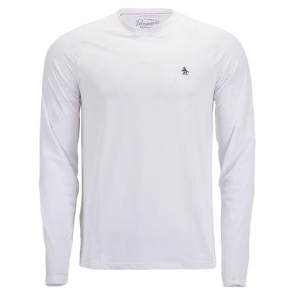 Men's Raglan Long Sleeve Tennis Pull Over Shop By Player PENGUIN White S
