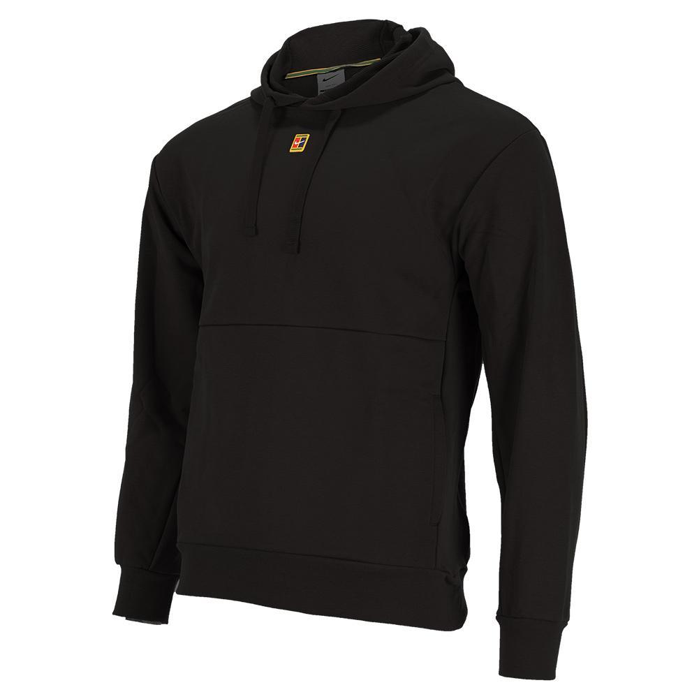 Men's Court Fleece Tennis Hoodie Training NIKE Black S