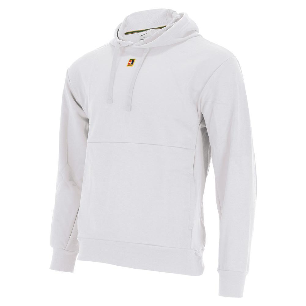 Men's Court Fleece Tennis Hoodie Training NIKE White S