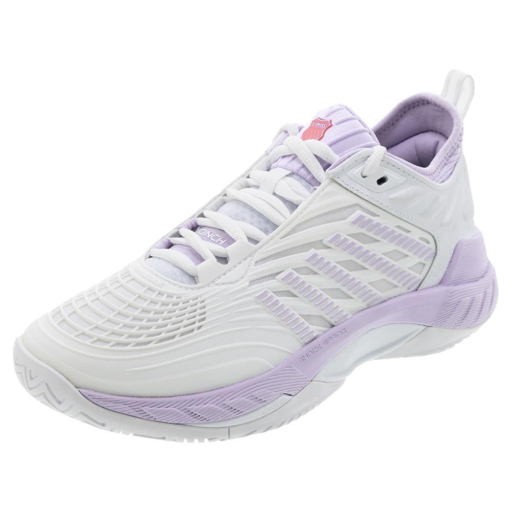 Women`s Hypercourt Supreme 2 Tennis Shoes White and Orchid Petal K-SWISS 5 White