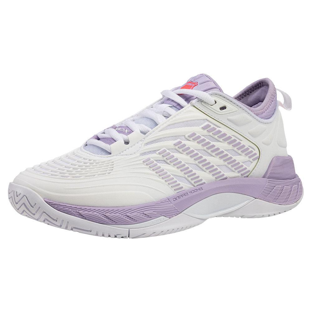 Women`s Hypercourt Supreme 2 Tennis Shoes White and Orchid Petal K-SWISS
