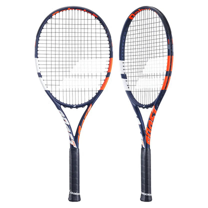 Boost Drive Prestrung Tennis Racquet Blue and Orange BABOLAT 0 - 4 0/8 Blue