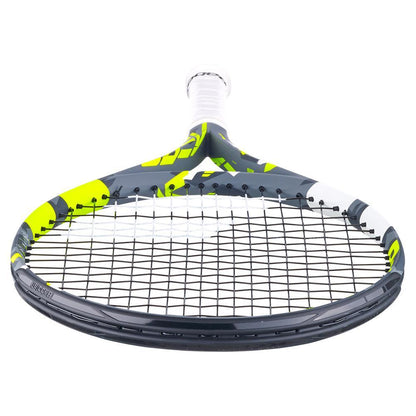 Aero Junior 25 Prestrung Tennis Racquet Grey and Yellow Racquets BABOLAT