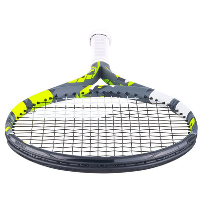 Aero Junior 26 Prestrung Tennis Racquet Grey and Yellow Racquets BABOLAT