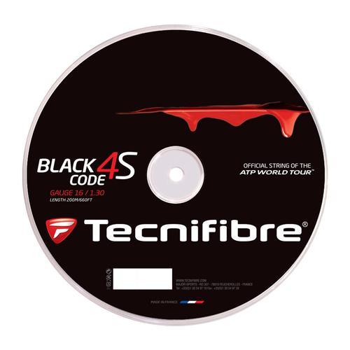 Black Code 4S Tennis String Reel Strings TECNIFIBRE 17