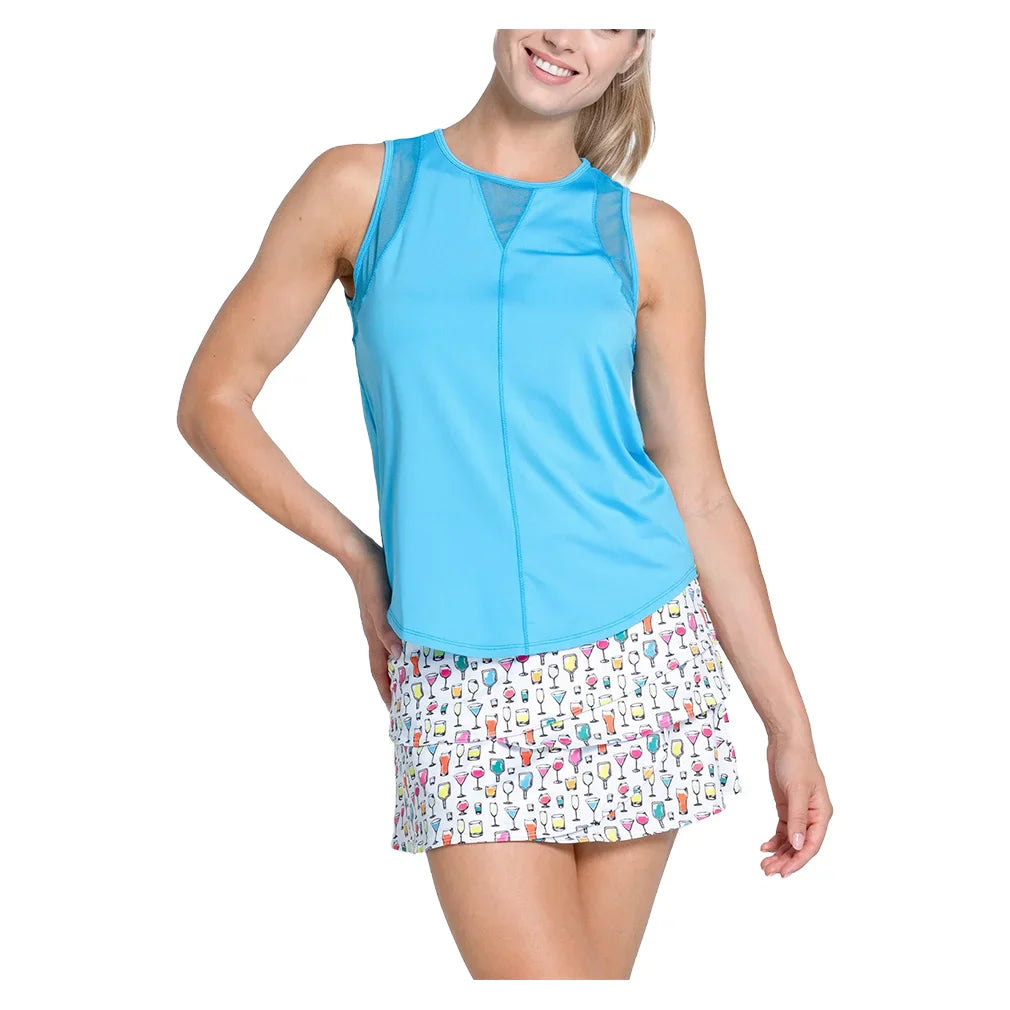 Women`s High Spirits Scallop 14 Inch Pickleball Skort Multicolor LUCKY IN LOVE