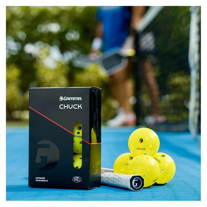 Chuck 6 Pack Pickleball Pickleballs GAMMA