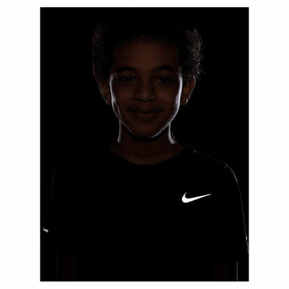 Boys' Dri-Fit Miler Short Sleeve Training Top BOYS APPAREL NIKE