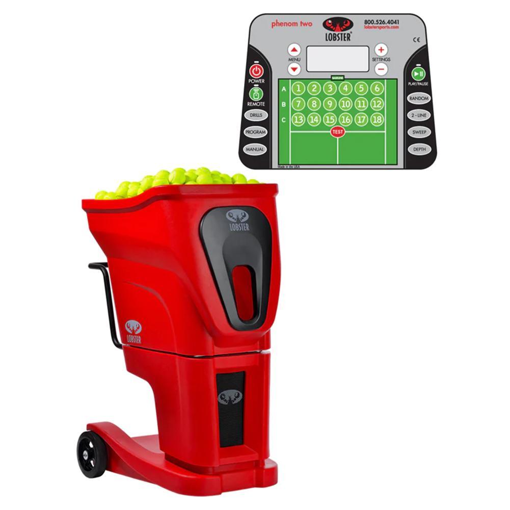 Phenom with 20-Function Remote Control Ball Machines LOBSTER