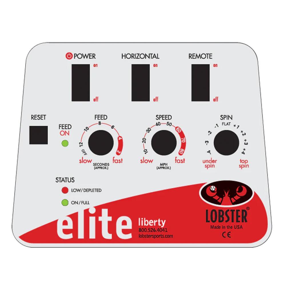 Elite One with 2-Function Remote Control Ball Machines LOBSTER