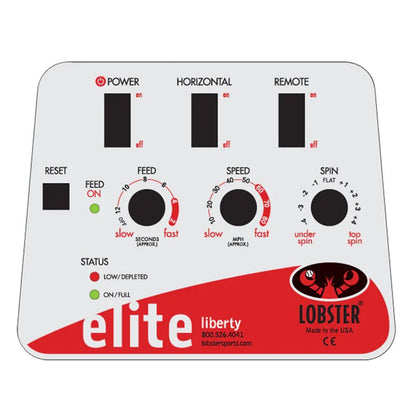 Elite One with 2-Function Remote Control Ball Machines LOBSTER
