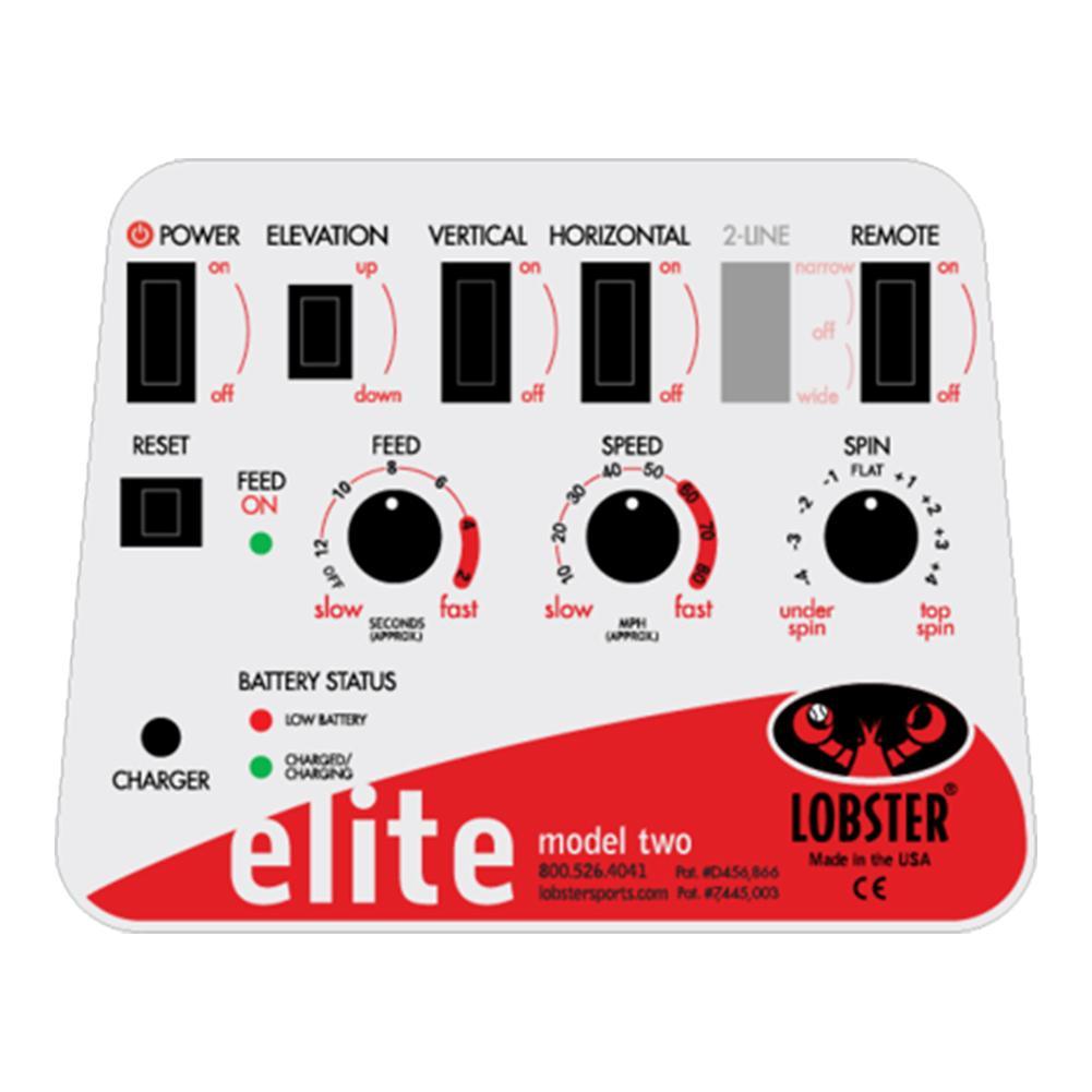 Elite Two with 10-Function Remote Control Ball Machines LOBSTER