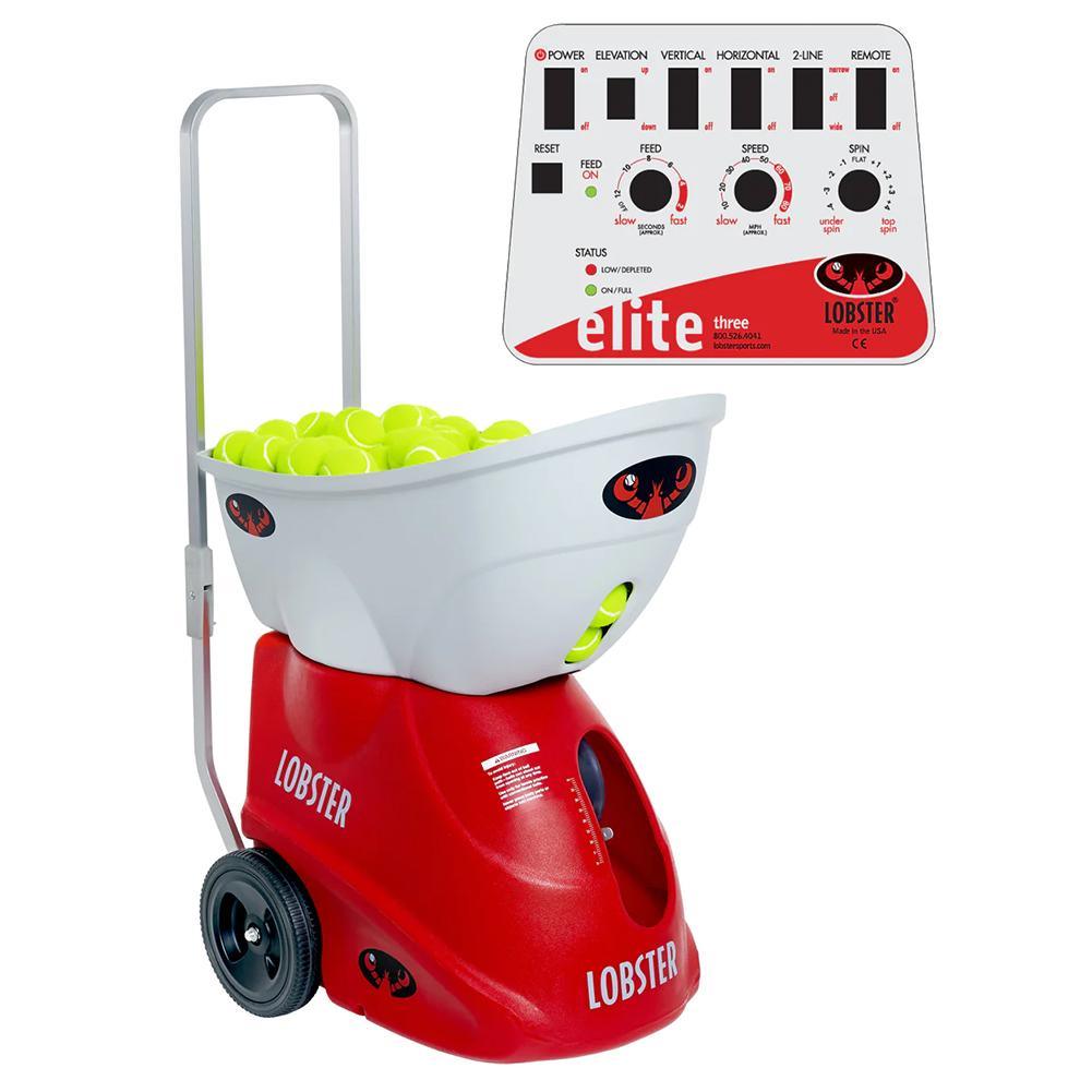 Elite Three with 10-Function Remote Control Ball Machines LOBSTER