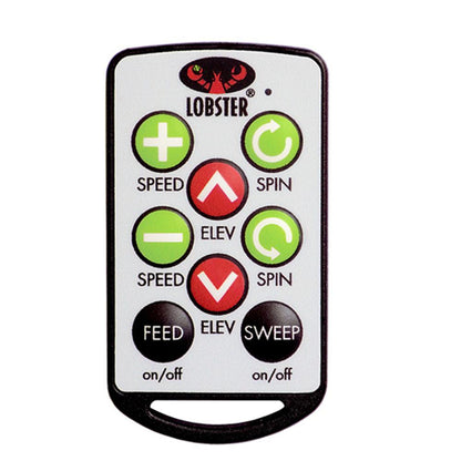 Elite Three with 10-Function Remote Control Ball Machines LOBSTER