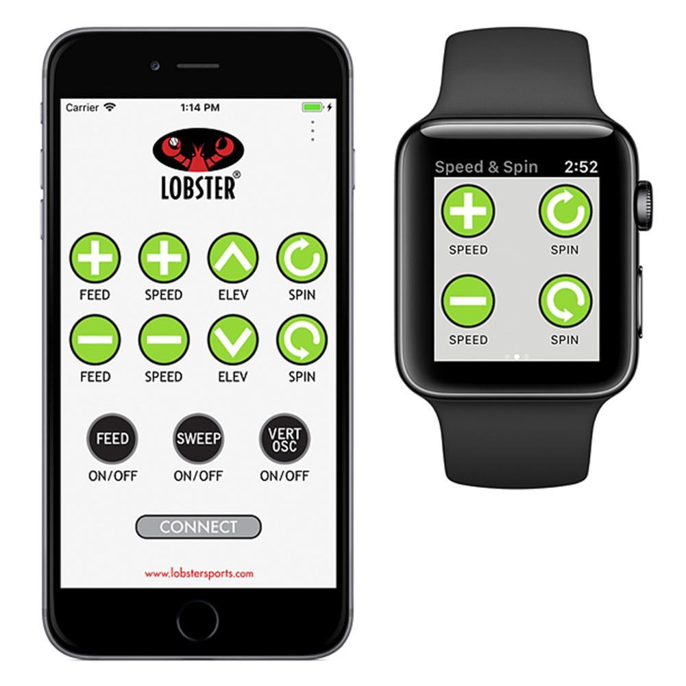 Elite Three with 10-Function Wi-Fi Remote Control for Apple Ball Machines LOBSTER
