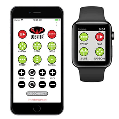 Elite Grand Five LE with 20-Function Wi-Fi Remote Control for Apple Ball Machines LOBSTER