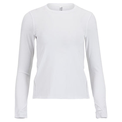 Women's Classic Long Sleeve Tennis Crew Neck Womens Apparel INPHORM