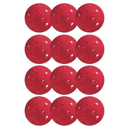 X-40 Outdoor Pickleballs 12 Pack Pink Pickleballs FRANKLIN SPORTS