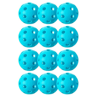 X-26 Indoor Pickleballs 12 Pack Blue Pickleballs FRANKLIN SPORTS