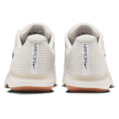 Women`s Zoom Vapor 12 Tennis Shoes Summit White and Binary Blue NIKE