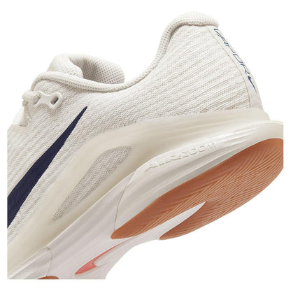 Women`s Zoom Vapor 12 Tennis Shoes Summit White and Binary Blue NIKE