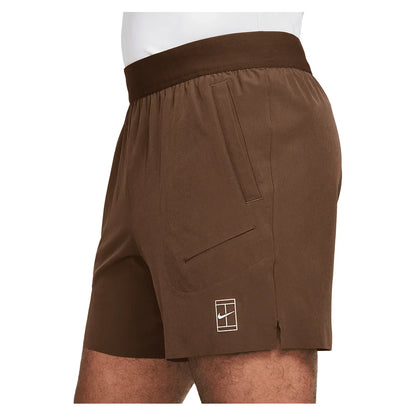 Men`s Court Dri-FIT Advantage 6 Inch Tennis Short NIKE