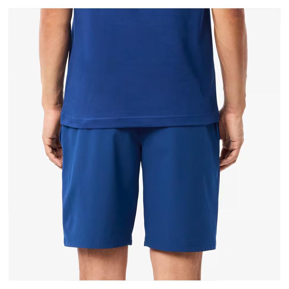 Men`s Novak Djokovic Ultra-Dry Tennis Short Globe TOURNAMENT GEAR LACOSTE