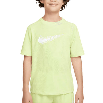Boys' Dri-Fit Multi Short Sleeve Training Top NIKE XS Yellow