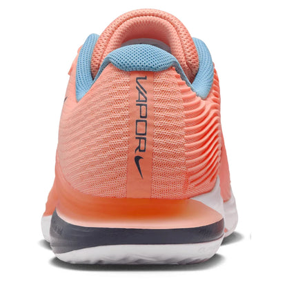 Men`s Zoom Vapor 12 Clay Tennis Shoes Apricot Agate and Obsidian NIKE